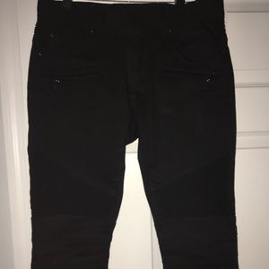 Mnml matte black jeans